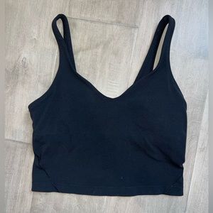 Lululemon black align tank size 6